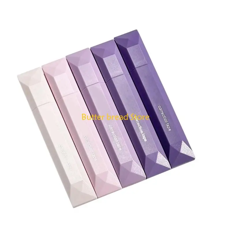 W89C 5/10Pcs Correction Tape Roller 6mx5mm for Daily Note Taking Writing Journaling