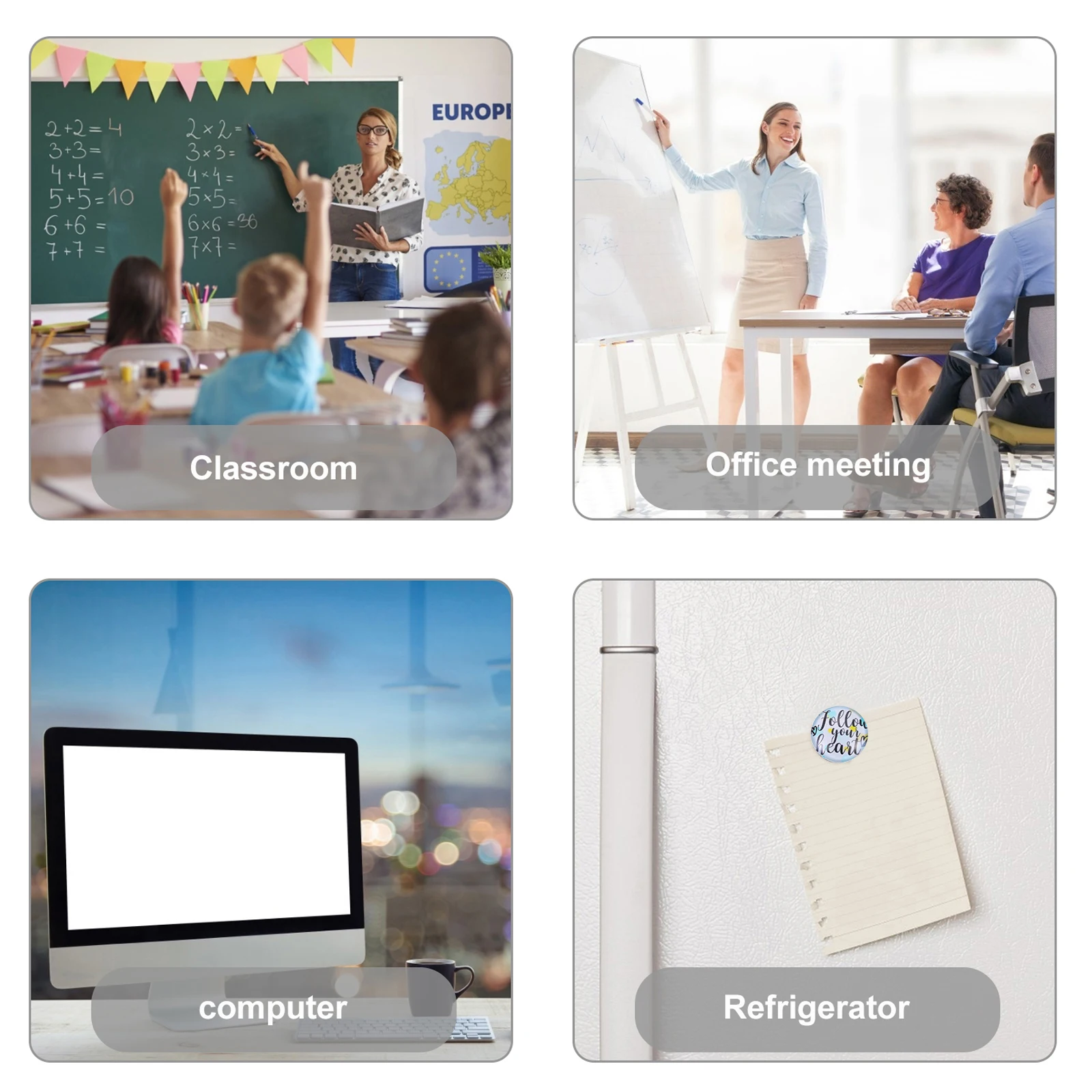 

Emotion Wheel Magnetic PVC Rubber Sticker Feelings Chart Laptop Decorative Clear Text Colorful Visual Appeal Emotion Wheel