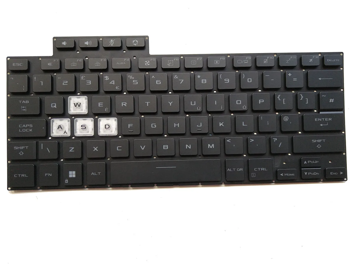 Imagem -03 - Teclado Retroiluminado uk para Asus Tuf Dash F15 Fx516 Fx516pm Fx516pe Fa516 Fx516p Fx516pr