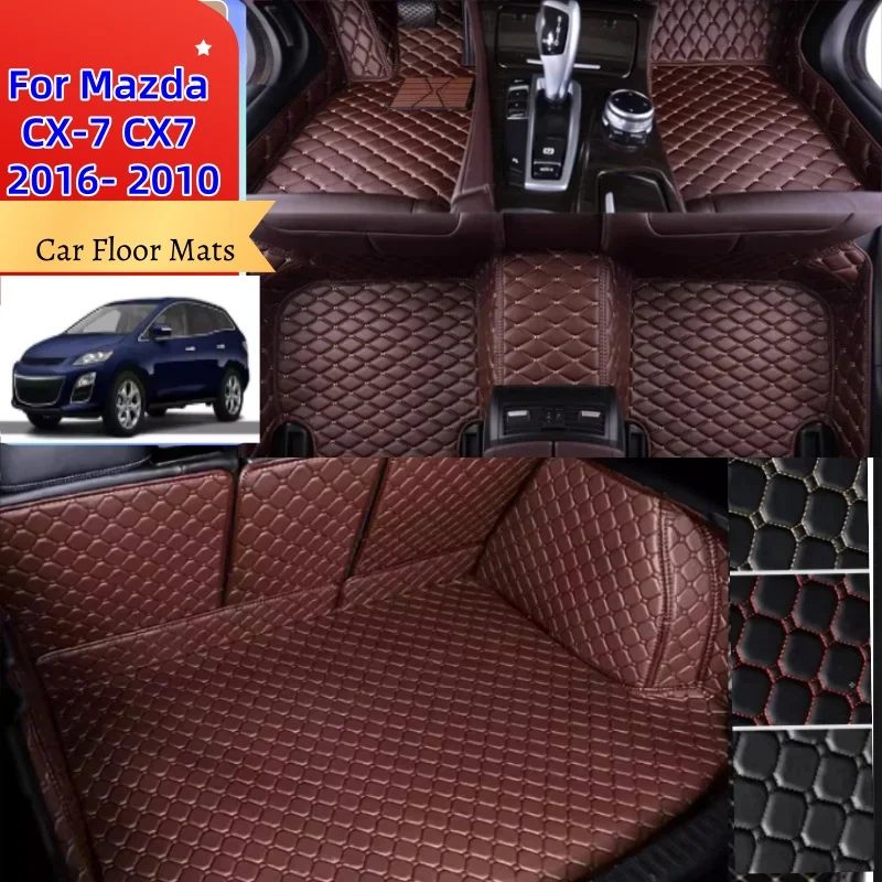 

Customized Full Coverage Car Floor Mat For Mazda CX-7 CX7 2016 2015 2014 2013 2012 2011 2010 Car Interior Carpet Car Accessories