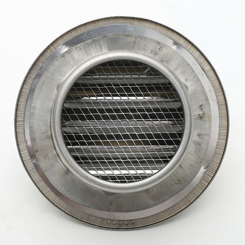 Round Wall Vent Cover, 304 Stainless Steel Vent, Hemispherical Grille Vent Cover, Wall Vent Cover, Stainless Steel Exhaust Vent, Round Vent Cover Suitable for Outdoor Ventilation Systems, Dryer Exterior Vent Cover, Stainless Steel Round Dryer Vent, Automatic Opening Wall Vent, Heated and Cooled Air Outlet Cover, Round Dryer Vent Cover for Outdoor Use, Stainless Steel Exhaust Vent