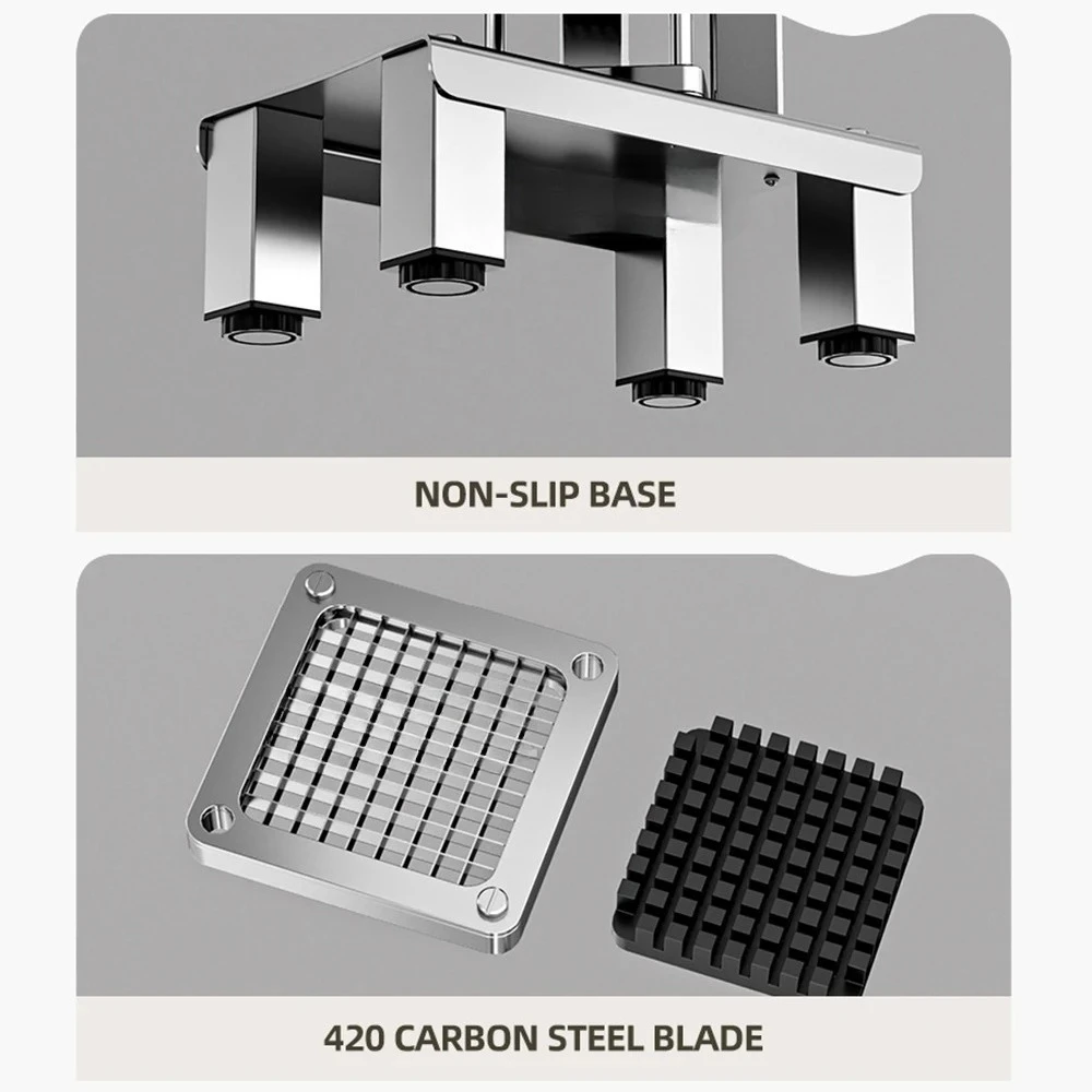 

Stainless steel potato slicer, manual vegetable cutting machine, multifunctional slicing and shredding machine