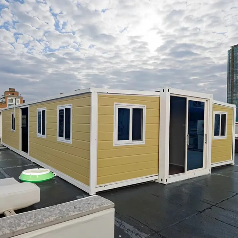 Modern Prefab Houses 40ft Mobile Modular Movable Container Homes Travel Trailer For Apartment Or Office Use Tiny House On Wheels