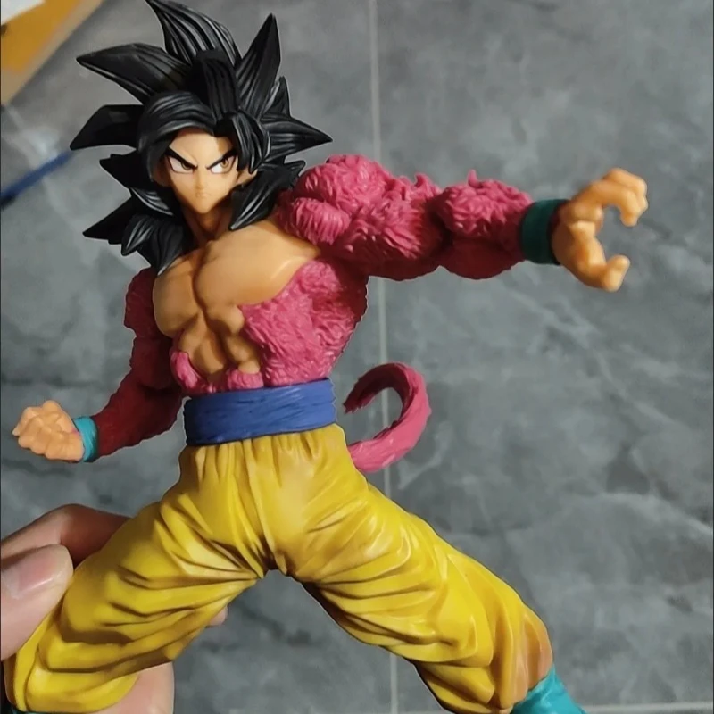 

Японская версия Golden Cat Bandai Banpresto Dragon Ball GT Full Scratch Super FourSon Goku Модель Аниме Фигурка Детские игрушки Кукла