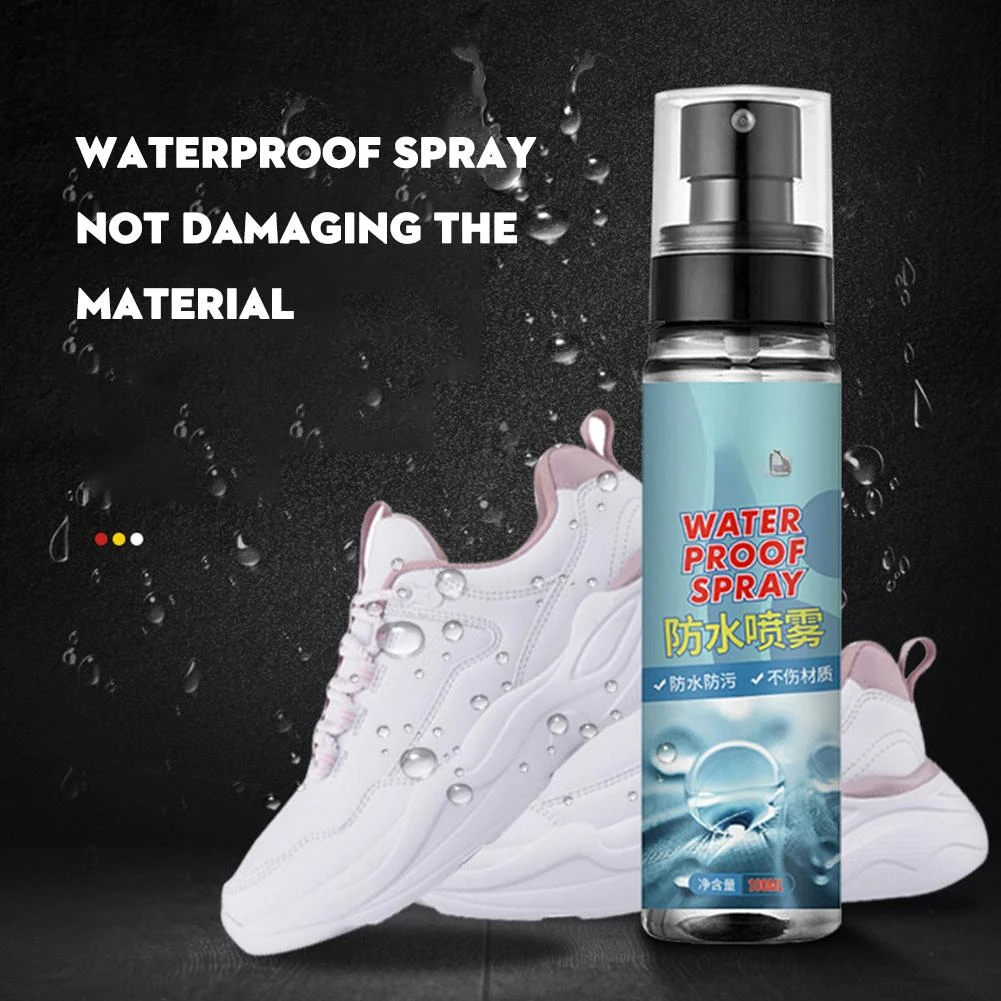 100ml Rain And Stain Spray Hightech Protector Spray Spray Protector Leather Waterproof Waterproofing Suede Spray Shoe waterproof