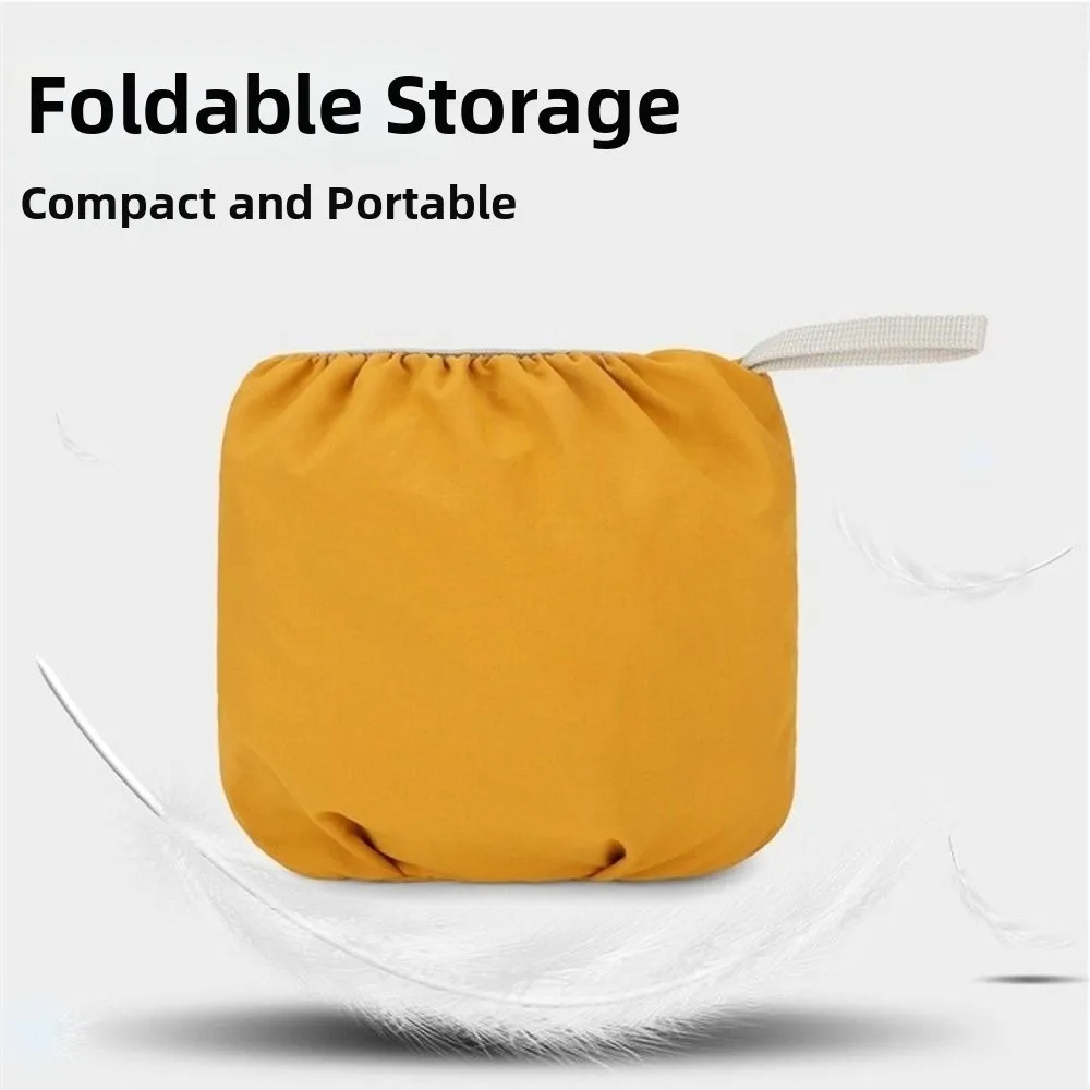 Water Repellent Fabric Foldable Travel Backpack Collapsible Adjustable Shoulder Strap Packable Drawstring Backpack