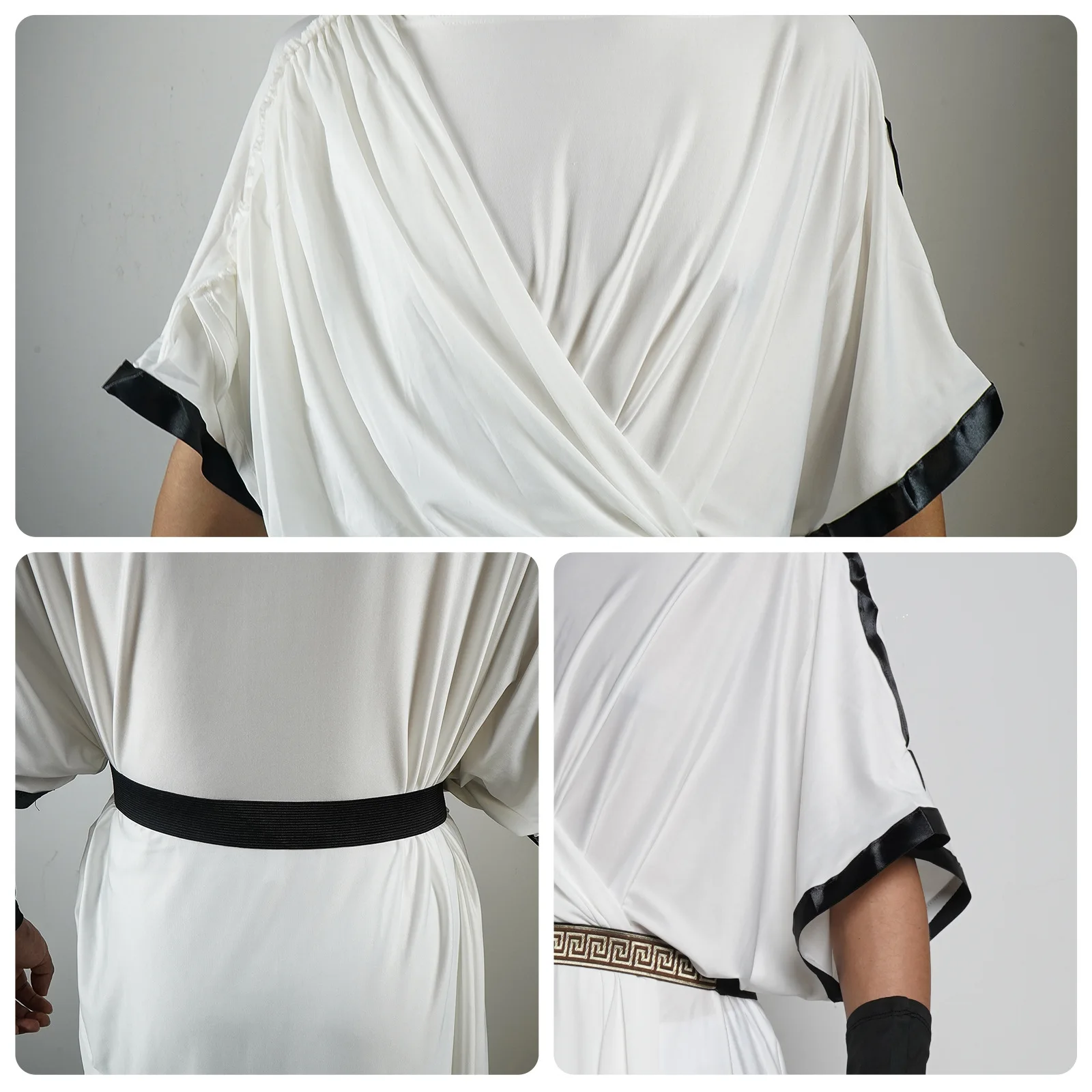 Średniowieczny arabski strój księcia, marszczony w talii, na występy sceniczne, Halloween, cosplay, średniowieczny, etniczny, damski, modny strój.