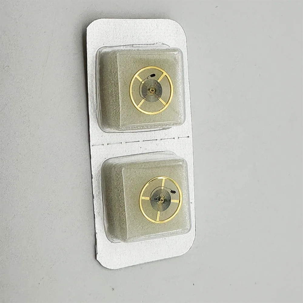 Watch Accessories Balance Wheel Suitable for Shanghai 3186 3135 Movement Full Swing Blue Oil Wire