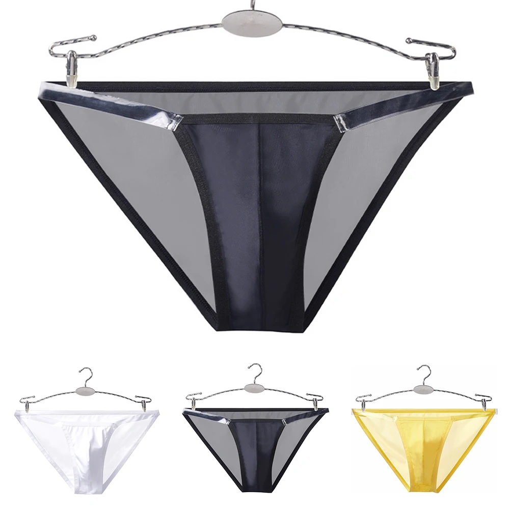 الاستخدام اليومي للمناسبات الخاصة، ملابس داخلية سوداء للرجال، ملابس داخلية قصيرة شبكية غريبة للرجال، 18 مادة سباندكس #6