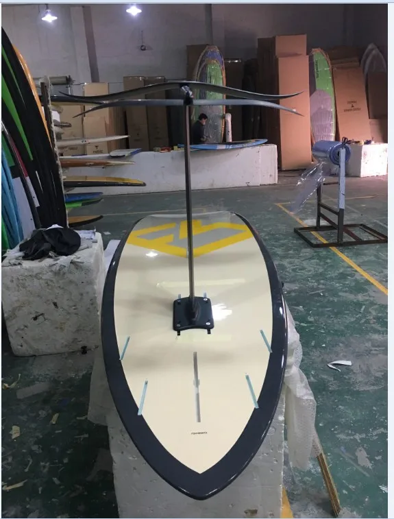 لوح ركوب الأمواج الكهربائي من ألياف الكربون Hydrofoil