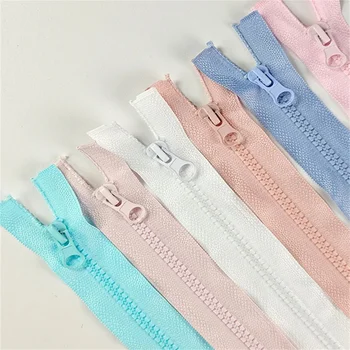 衣類用レジンジッパー、コート用ロングジッパー、ダウンジャケット、日曜大工の縫製アクセサリー、シングルオープンエンド、5 #