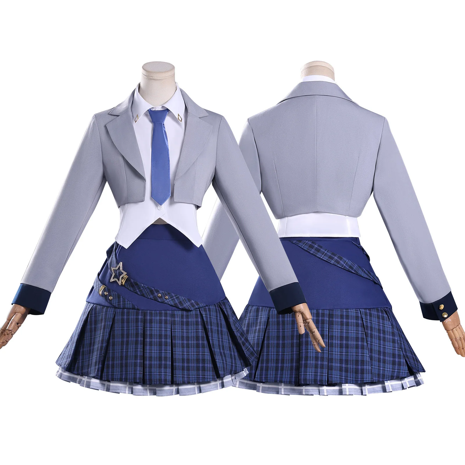 Honor Of Kings Cos Plan intermitente Grupo de niñas Doria Dodo Xi Shi JK Uniforme Cos Mundo 2D
