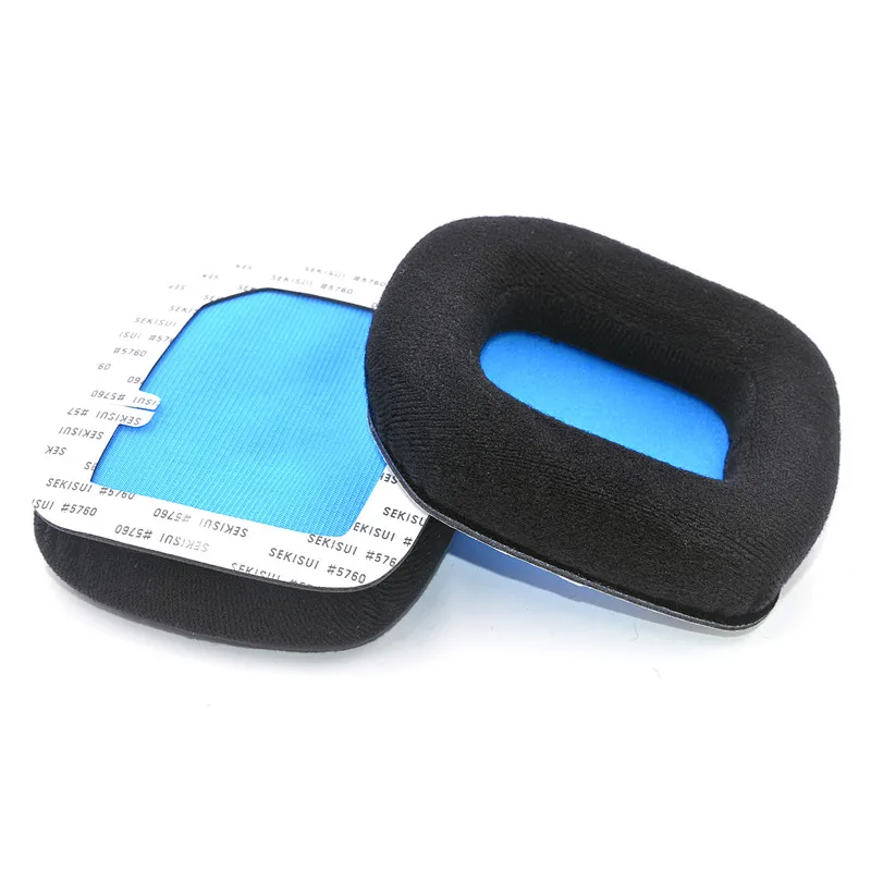 Flexible Replacement Earpads For Logitech Astro A20 Headphone Ear Pads Cushion Soft Flannelette Memory Sponge Earphone Sleeve