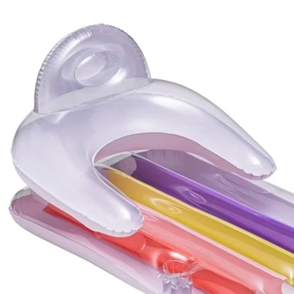 Inflatable Pool Floats for Adults,Lake Lounger Float with Arm and Head Rest,Water Floaties with Cupholder,Inflatable Tanning Bed