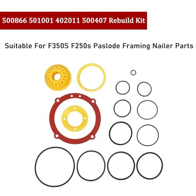 O-Ring Fits For F350S Rebuild Kit F350S F250S F325C Compatible Replacement Repair Parts