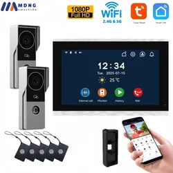 7 pollici Tuya Smart WIFI Multi appartamenti citofono 7 