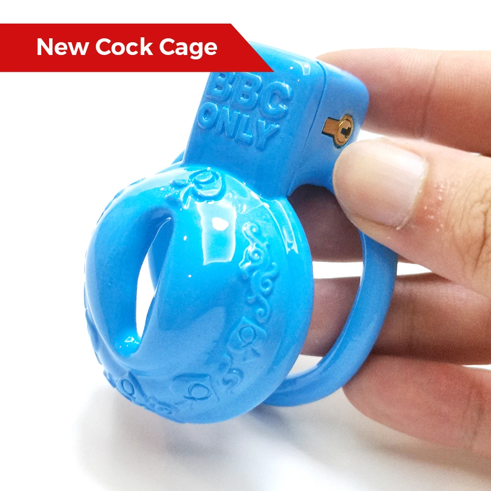 

BBC ONLY Shiny Pussy Vagina Chastity Cage Lock Penis Cage Bondage Belt Fetish Gay Ladyboy Sissy TS CD Sex​ Toy for A Men