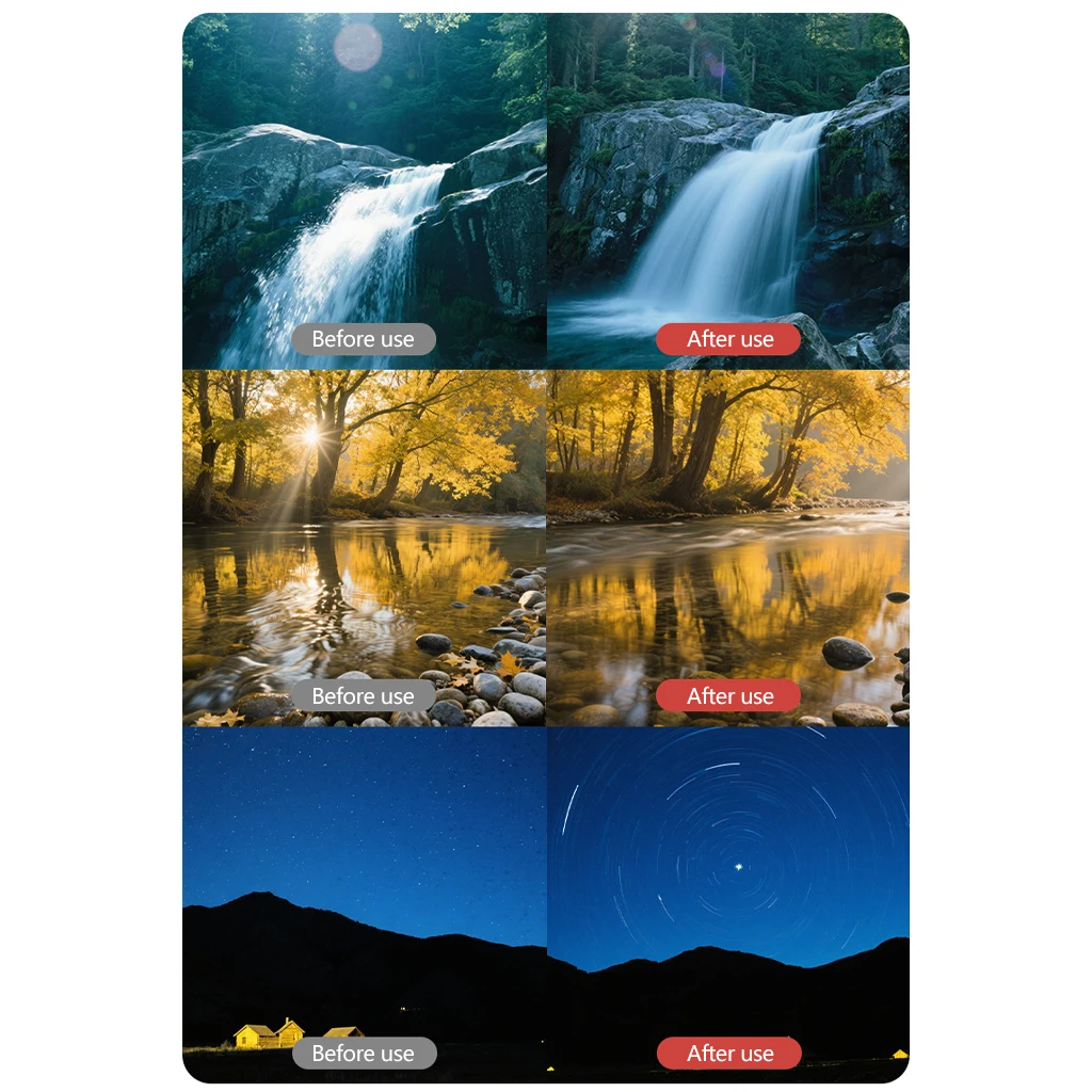 für Insta360 Ace Pro Action-Kamera CPL MCUV ND8 ND64 Filterset 49MM Wasserdichte Objektivfilter für Insta 360 AcePro Zubehör – Detail 7