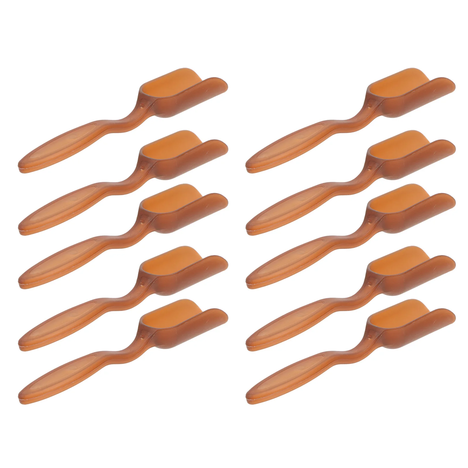 Pala de jardín, paleta de mano de plástico, herramienta de excavación de suelo pequeña para plantar el hogar, macetas de balcón, herramienta de jardinería familiar, 10 Uds.