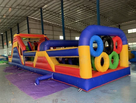 Chongguan obstacle sports competitive inflatable Chongguan obstacle indoor and outdoor activities Naughty Castle trampoline