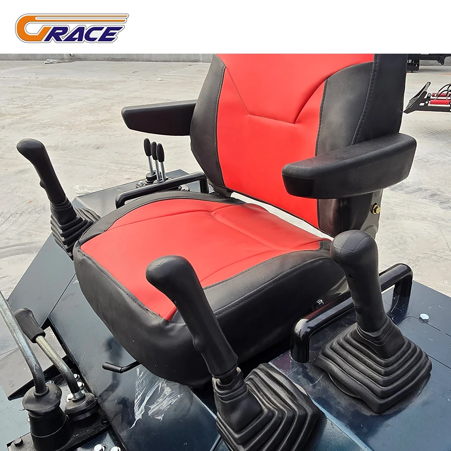 Ce Euro5 puissance motoculteur marche tracteur Mini motoculteur main Micro chenille rotatif motoculteur avec moteur diesel
