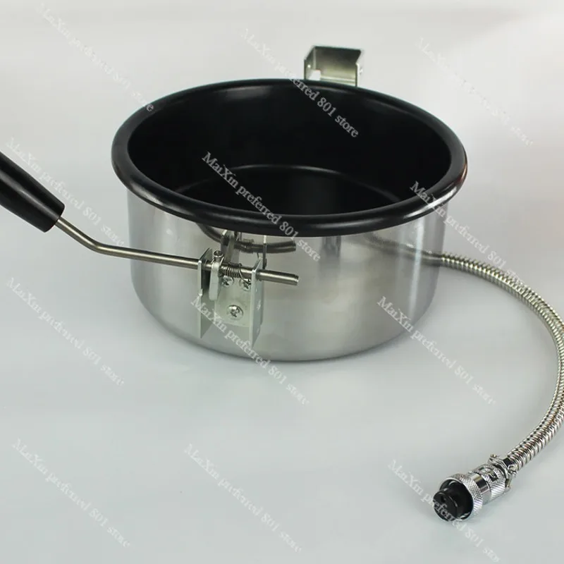 

Сферический горшок для попкорна на 8 унций, универсальный горшок с антипригарным покрытием, специально для машины для попкорна