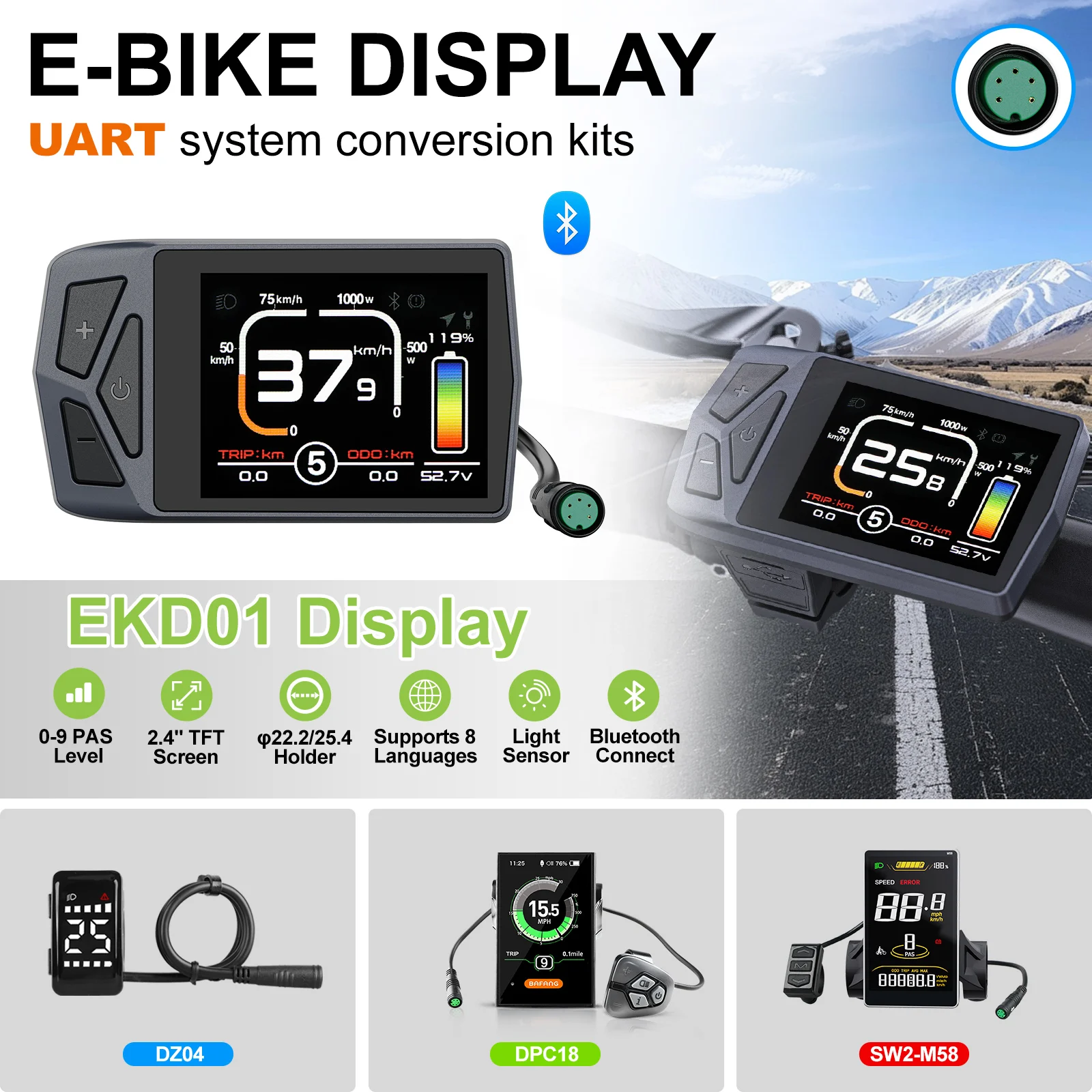 Bafang 48 فولت 500 واط موتور محور عجلات محرك دراجة كهربائية تحويل أطقم 8fun الخلفية الجبهة eBike المحرك ل eCity كاسيت 135-142 مللي متر