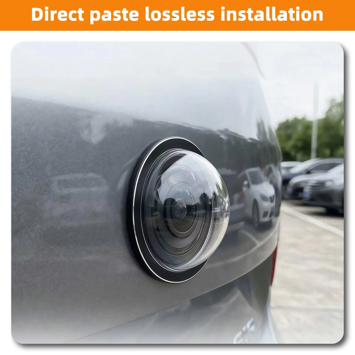 Yitong 2/4PCS Car Camera Lens Protector Transparent Rear Backup Camera Cover Clear Adhesive Shield for Exterior Auto Camera