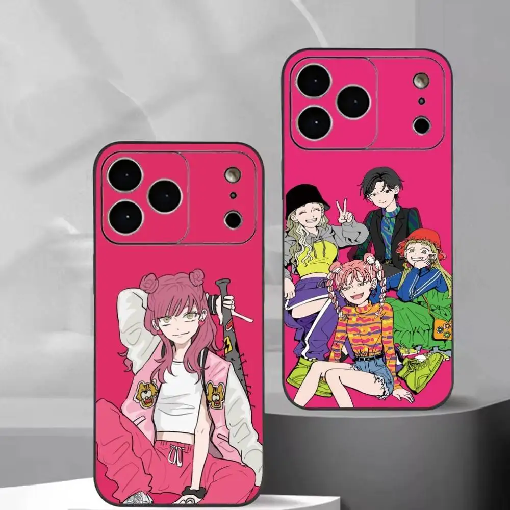 

You and I are P-Polar O-Opposites Phone Case For iPhone 17,16,15,14,13,12,11 Plus,Pro Max, Soft Silicone Black Cover