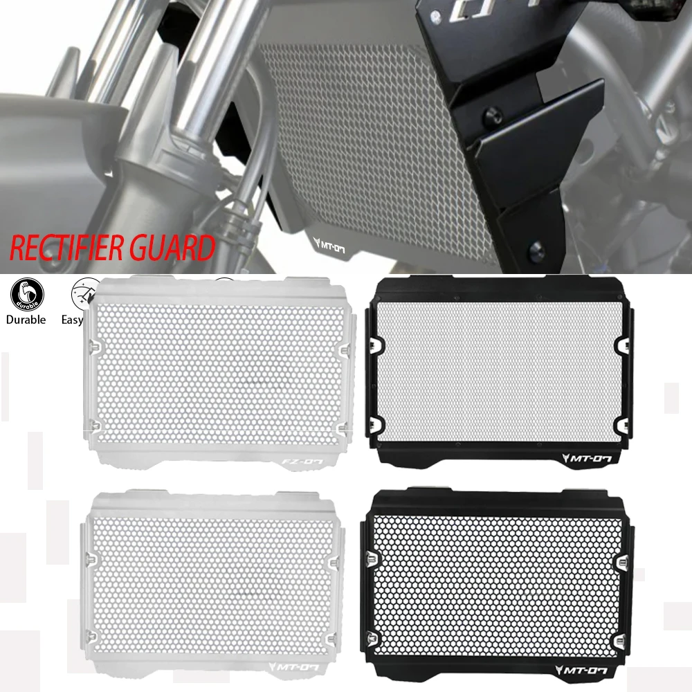 

For YAMAHA MT-07 FZ-07 MT07 FZ07 2021 2022 2023 MT FZ 07 CNC Motorcycle Accessories Radiator Grille Guard Cover Protector Parts