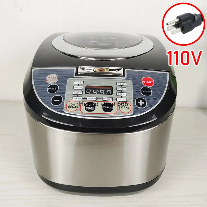 US standard 110V household smart 5L large-capacity cooking rice cooker