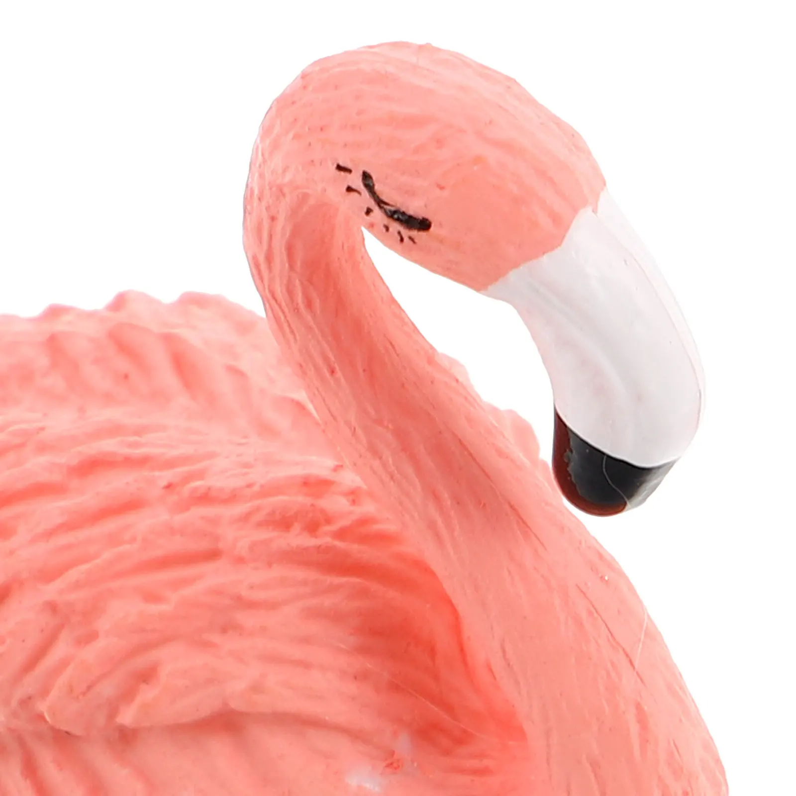5Pcs Pink Flamingo Resin Nail Art Practice Stand Stable Fake Nail Holder Painting Display Beginners DIY Salon Use