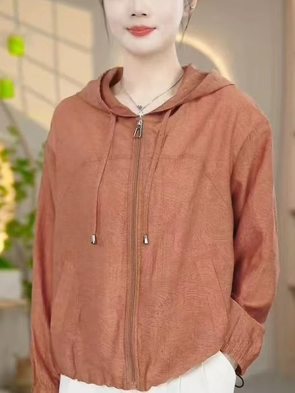 spring-2026-fashion-sun-protection-outerwear-casual-women's-midlife-mom-stylish-ageless-women's-leisure-open-cardigan-versati