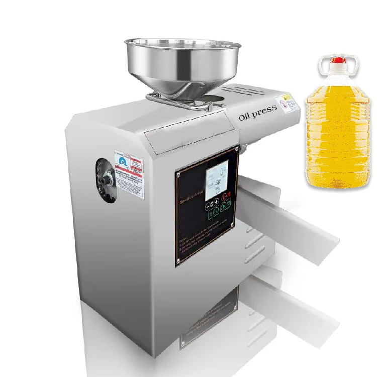 Soya Bean Rape Seeds Oil Pressing Press Machine Mini Olive Oil Press Machine for Home
