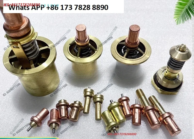 Screw air compressor temperature control valve spool assembly element thermostatic  accessories all copper