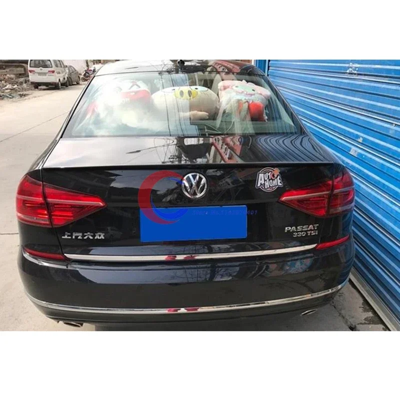 For Volkswagen Passat B7 USA 2011-2017 Passat NMS  ABS Tail Trunk Boot Lip Wing Rear Spoiler Decoration view 5