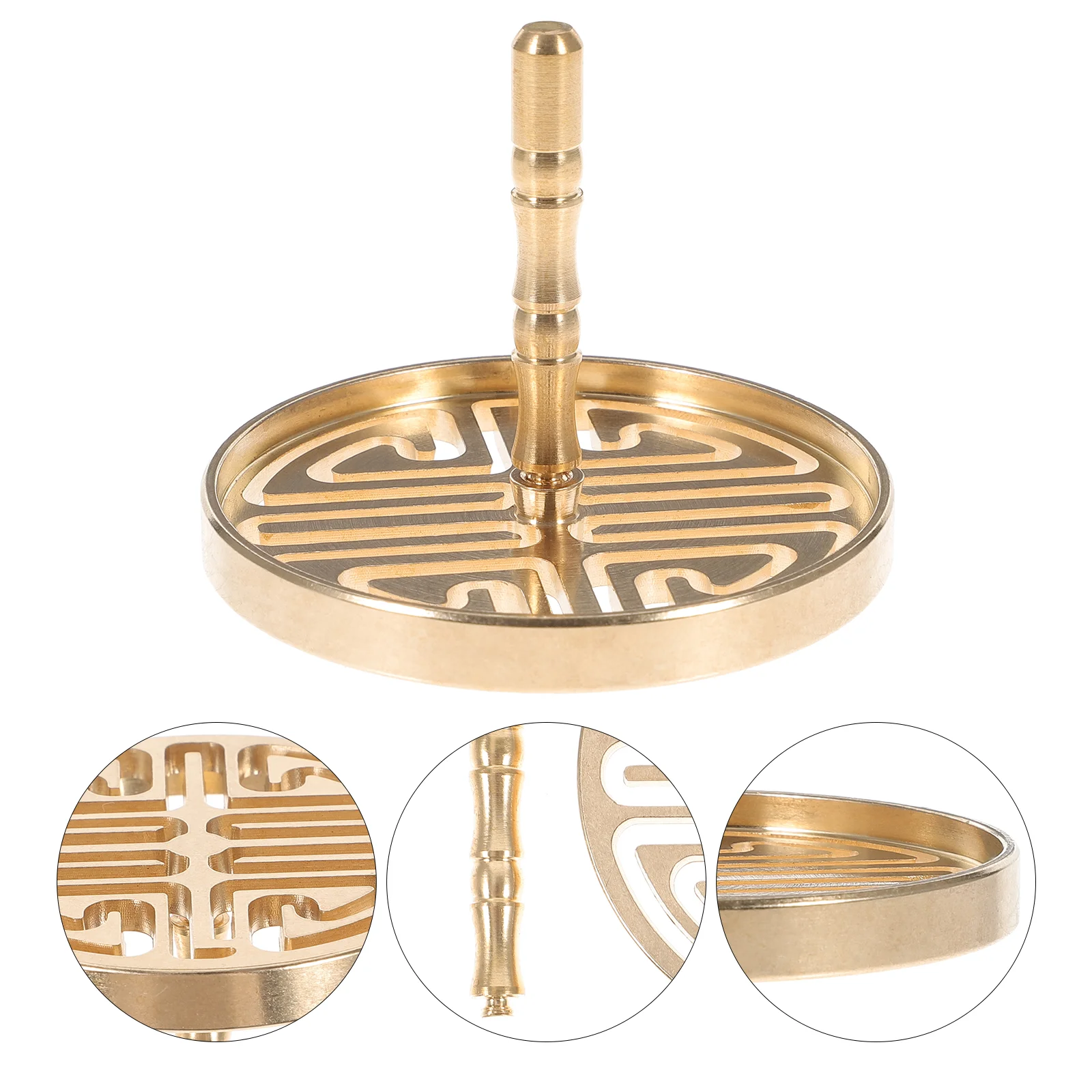 Fragrance Ash Pressing Tool Incense Mold Delicate Model Copper Practical Pressers