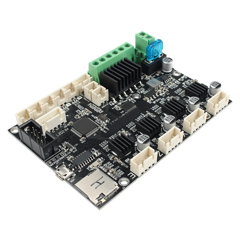 Papan Utama senyap untuk bagian Printer 3D untuk aksesori Printer 3D 32-Bit TMC2208 V4.2.7 Motherboard senyap untuk Ender-5V4.2.7