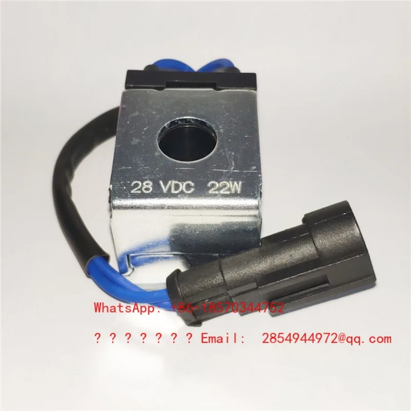 

Электромагнитный клапан блокировки пилотного управления для экскаваторов 815, 822, 825, 836, катушка, отверстие 13, высота 36