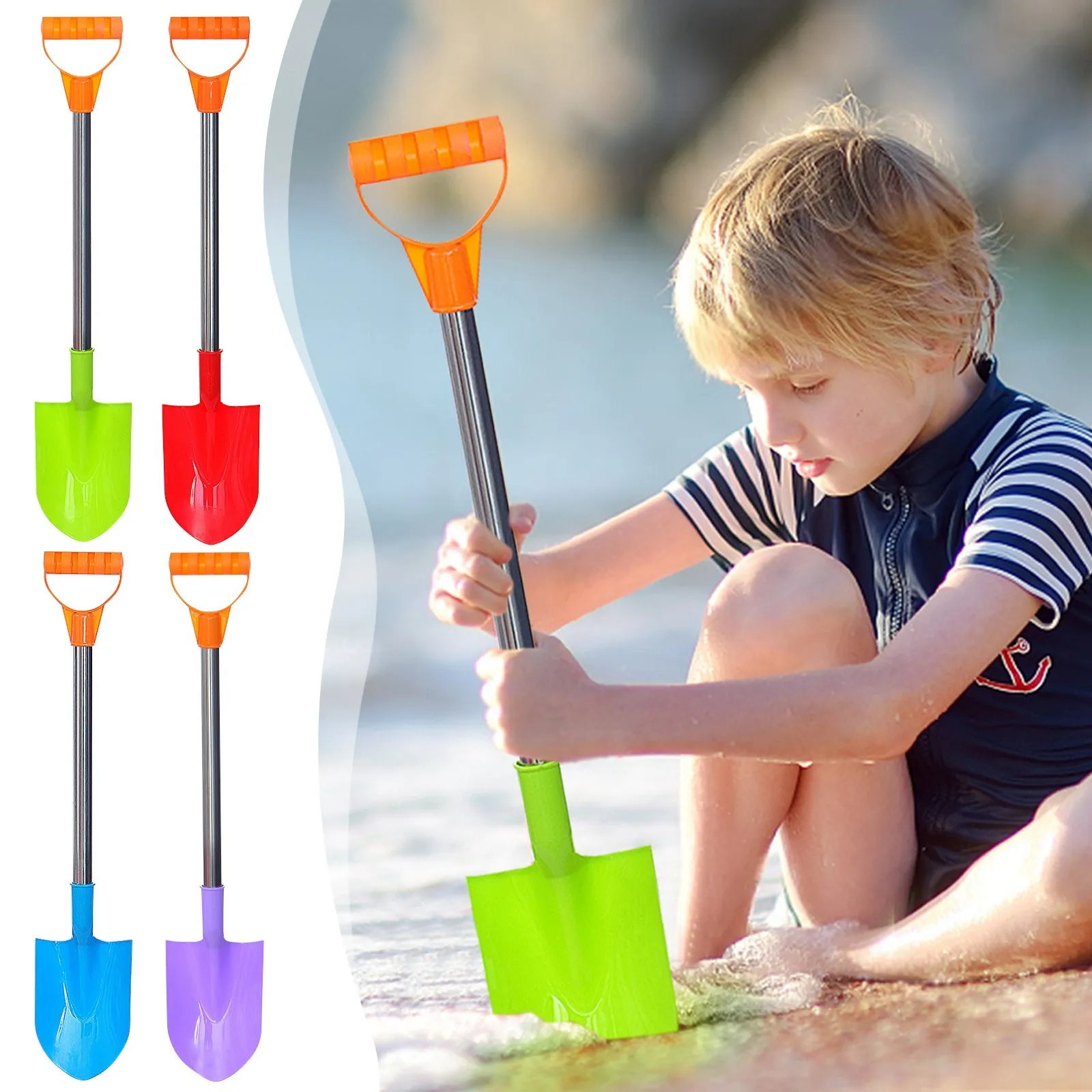 Children'S Creative Toy Beach Shovel Parent-Child Interactive Sand Digging Toy Beach Toys For Kids Mare Accessori Spiaggia