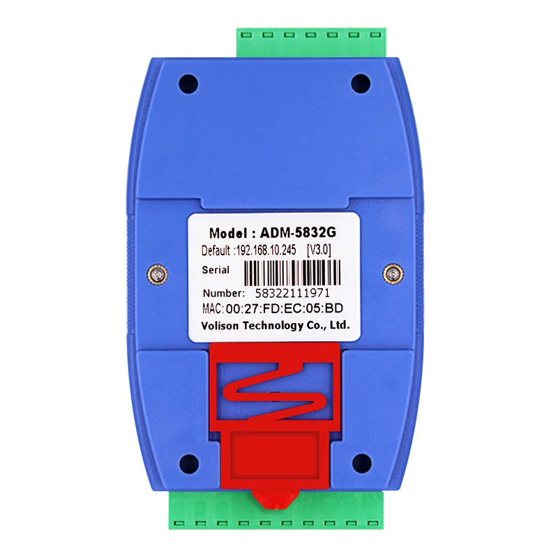 MODBUS-Gateway Industrial Profissional, ADM-5832G, Porta Nível 2, RS485 422, Modbus RTU para Modbus TCP