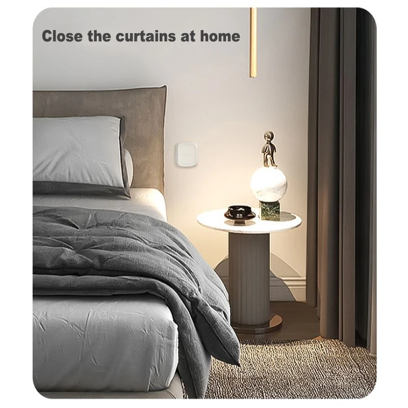 Tuya Zigbee Multi-Scene Sticker Switch Smart Home Scene Wireless Switch Dual-Open WiFi Remote Control Switch Easy To Operate