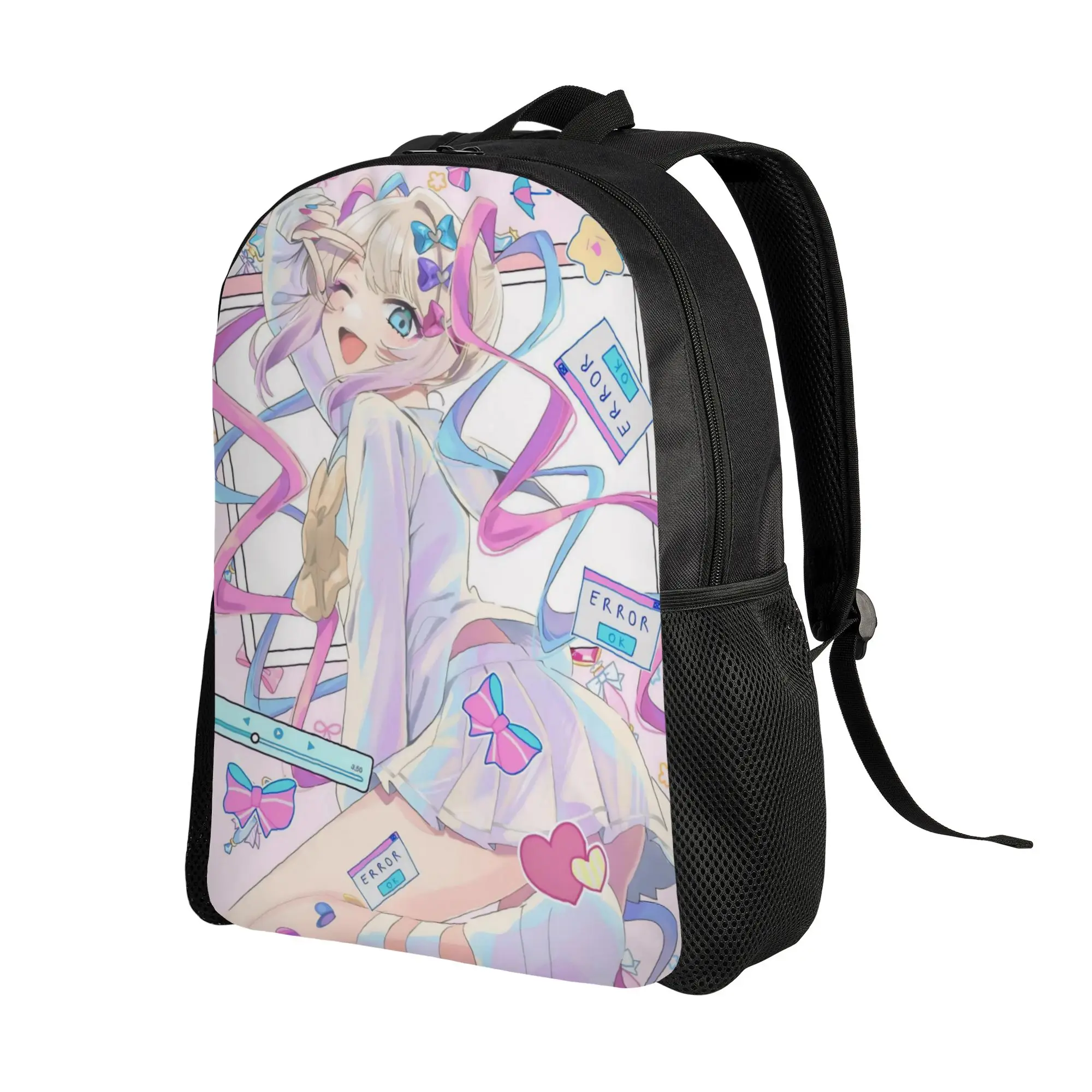 OMG kawaii Angel Cool Backpack Gift High School Hiking Travel Anime Game Daypack for Men Women Laptop Computer Canvas Bags