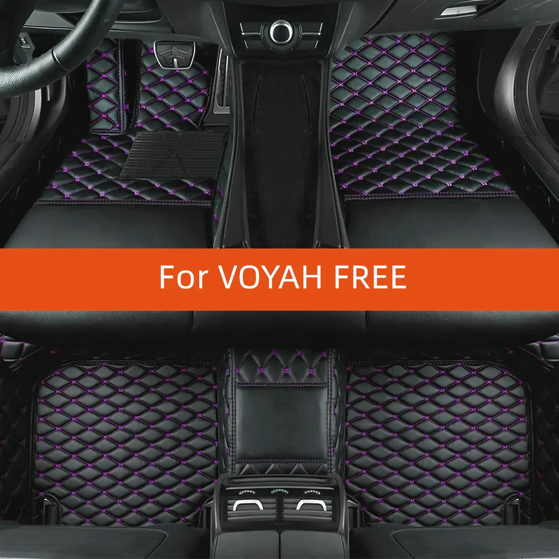 

Custom Leather Car Floor Mat For VOYAH FREE 2022 2023 2024 2025 2026 2027 Car Mat Interior Accessories