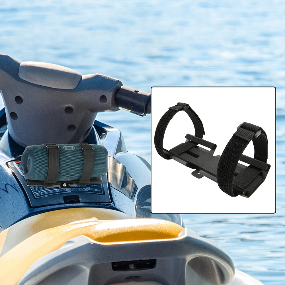 Metal Speaker Mount Holder for JBL Charge 3/4/5 Speaker Holder Adjustable Strap Wireless Speaker Straps Mount for JBL Flip 4/5/6 view 5