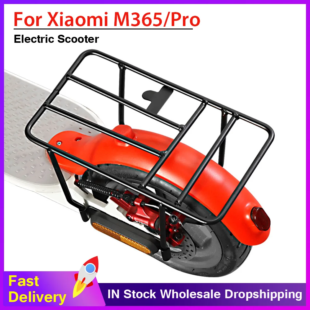 

Rear Seat Steel Luggage Rack for Xiaomi M365 1s Pro Electric Scooter Accessories Rear Cargo Rack Organizer