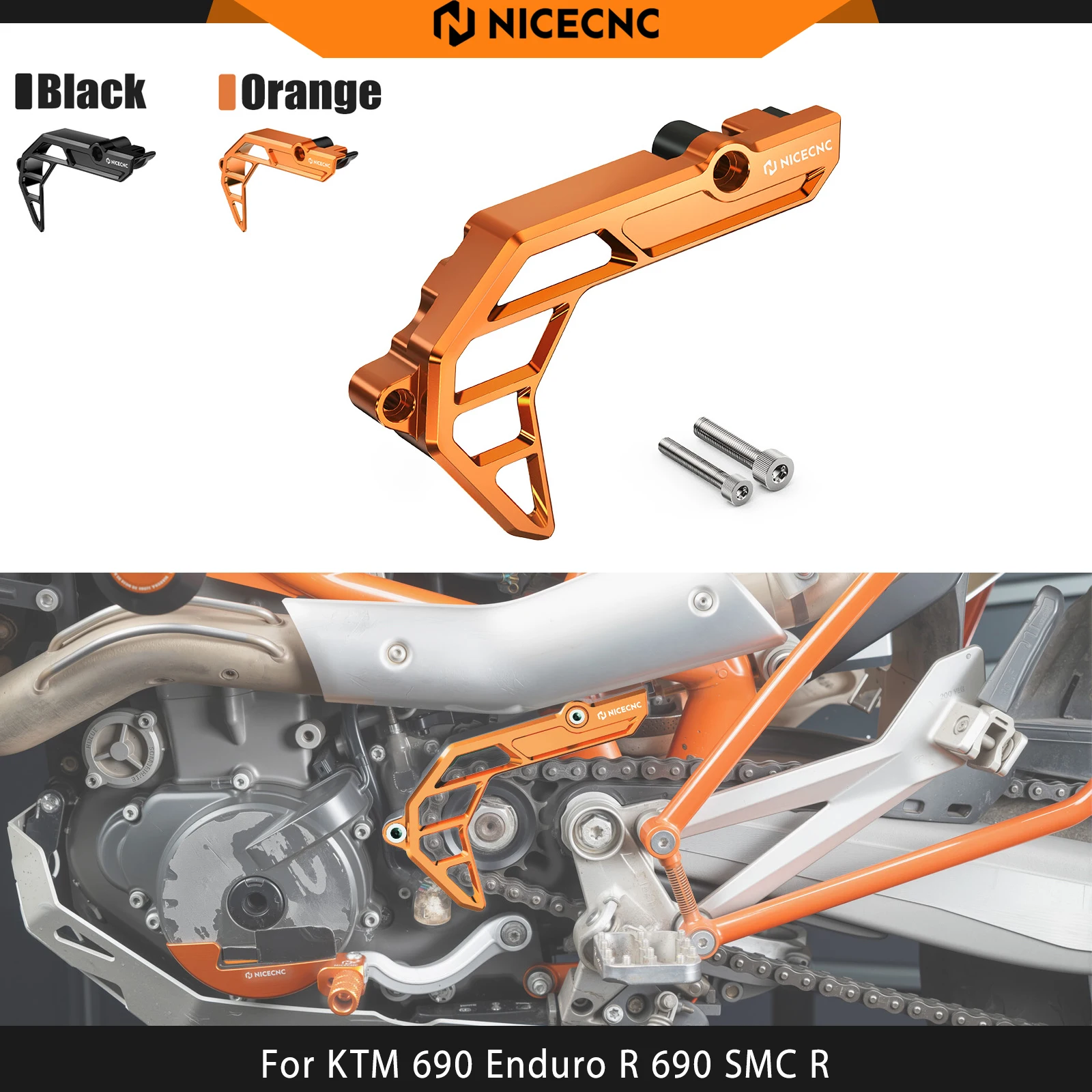 

For KTM 690 Enduro R 690 SMC R 2009-2025 Case Saver Chain Guard Sprocket For Husqvarna 701 Enduro /SM 2016-2025 GasGas 700 SM/ES