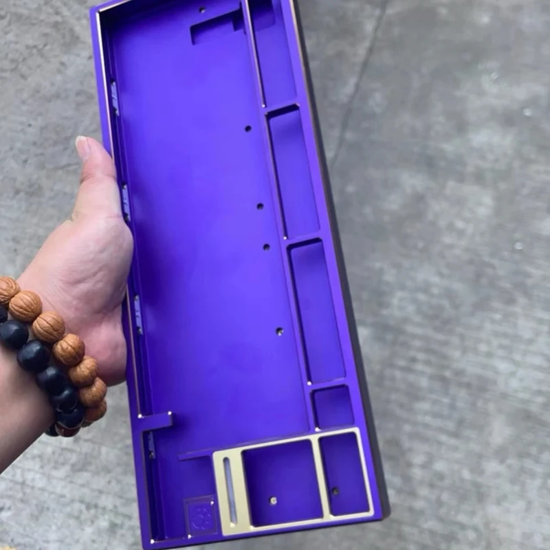 

LOBO Wooting80he Aluminum Keyboard Case Full Change Magnetic Axis Keyboard Shell AKT80 Custom Keyboard Shell DIY Boys PC Gifts