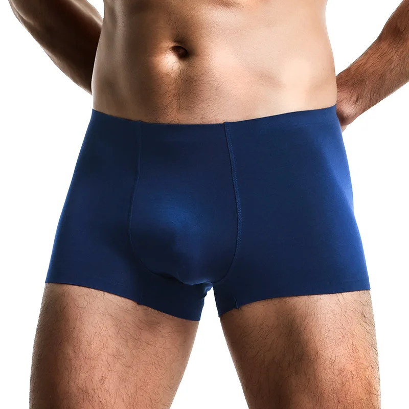 Men's Panties Men's Quadrant Panties Traceless Checking Mobile Breathable Comfortable Shorts Men's Quadrant Pants