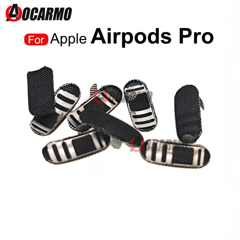 For Apple AirPods Pro 2Pcs Bottom Noise Reduction Microphone Mesh Net Dust Repair Parts